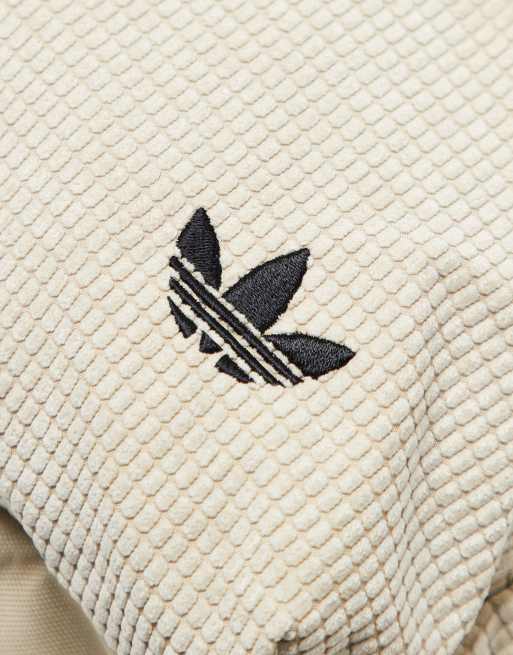 adidas Originals classic backpack in stone and black, 2 of 3