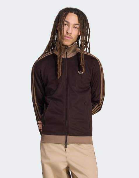 adidas Originals – Classic – Brun träningstopp - view 1