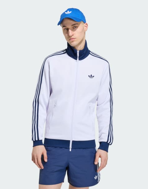 adidas Originals - Classic - Chaqueta de chándal morado helado - view 1