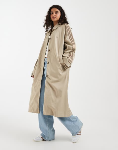 adidas Originals classic mac in light khaki - view 1