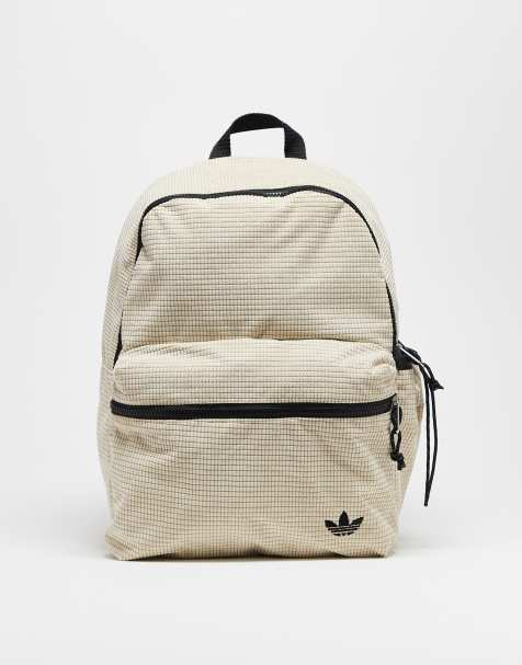 adidas Originals – Classic – Plecak w kolorze szarobeżowym i khaki - view 1