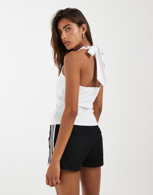 adidas Originals – Classic – Shorts in Schwarz/Weiß, 5 von 5