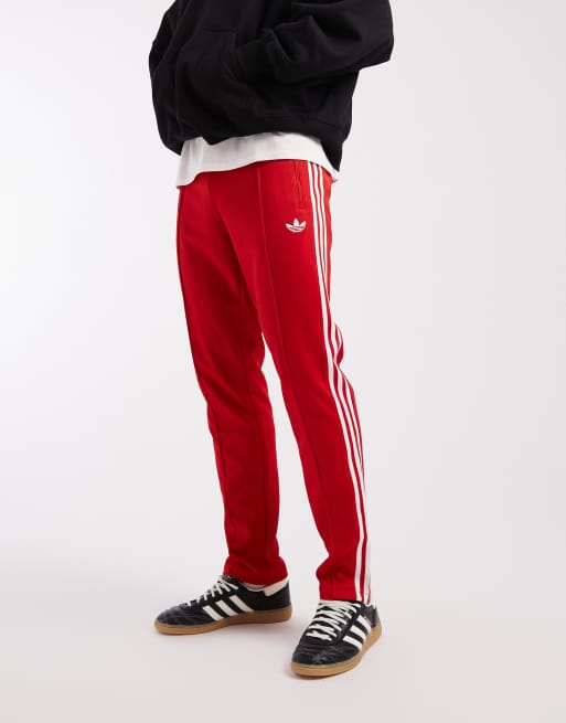 adidas Originals - Classic - Trainingsbroek in scharlakenrood