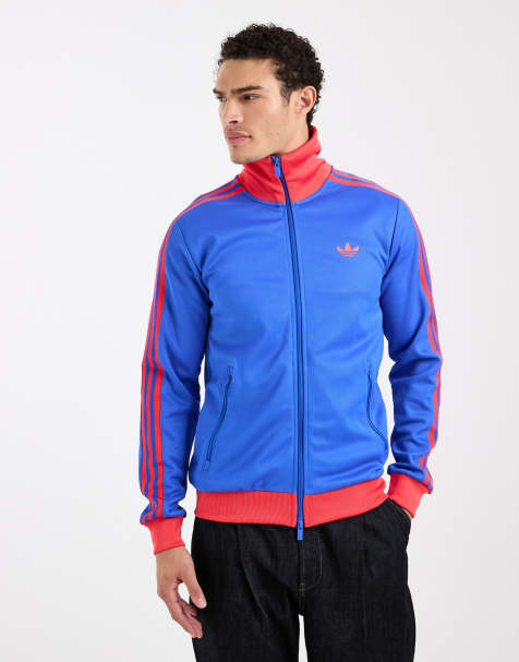 adidas Originals - Classic - Trainingstop in blauw - view 1