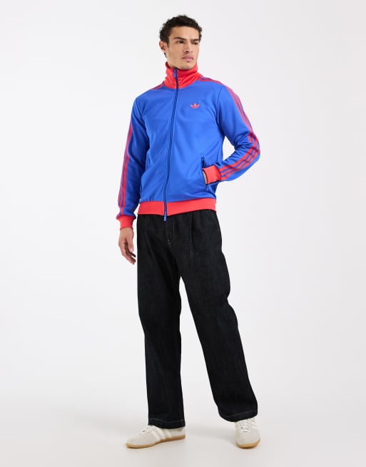 adidas Originals - Classic - Trainingstop in blauw, 2 van 5