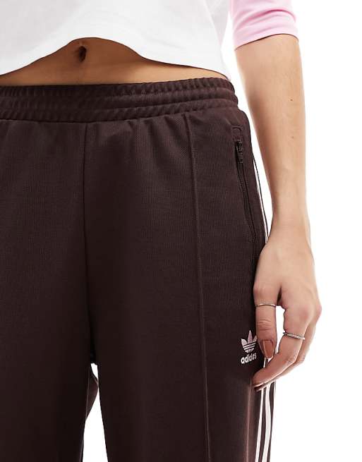 adidas Originals Classics track pants in brown and pink | ASOS adidas Originals Classics track pants in brown and pink | ASOS