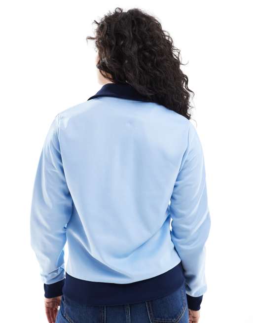 adidas Originals Classics track top in blue, 3 of 4