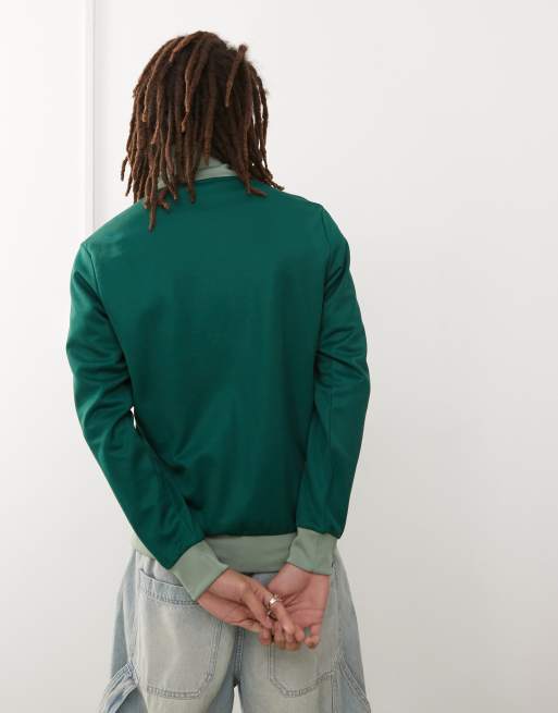 adidas Originals Classics track top in green, 3 of 4