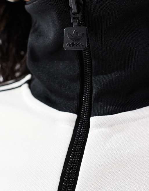 adidas Originals Classics track top in white, 2 of 4