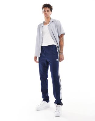 adidas Originals Classics tracksuit bottoms in indigo-Navy