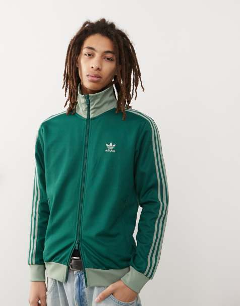 adidas Originals – Classics – Zielona kurtka dresowa - view 1