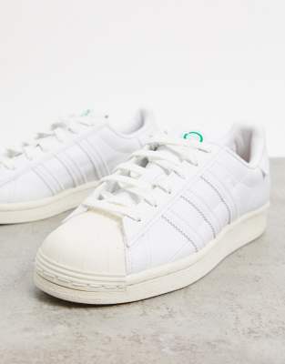 adidas Originals Clean Classics Superstar Sneakers bianche ASOS