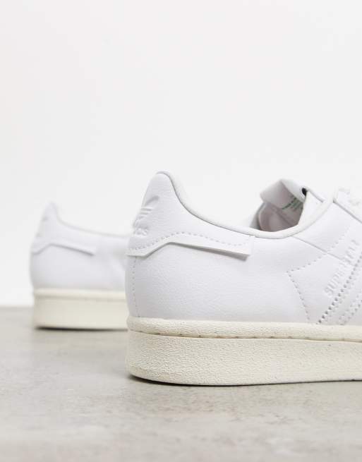 Adidas superstar clean outlet white