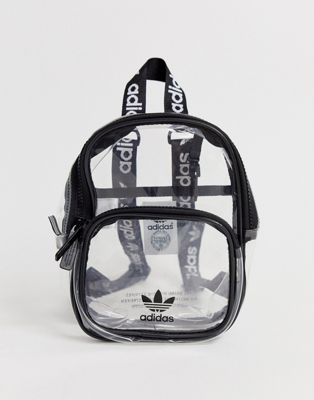 clear adidas backpack