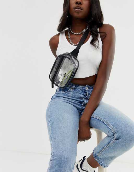 Black clear fanny discount pack