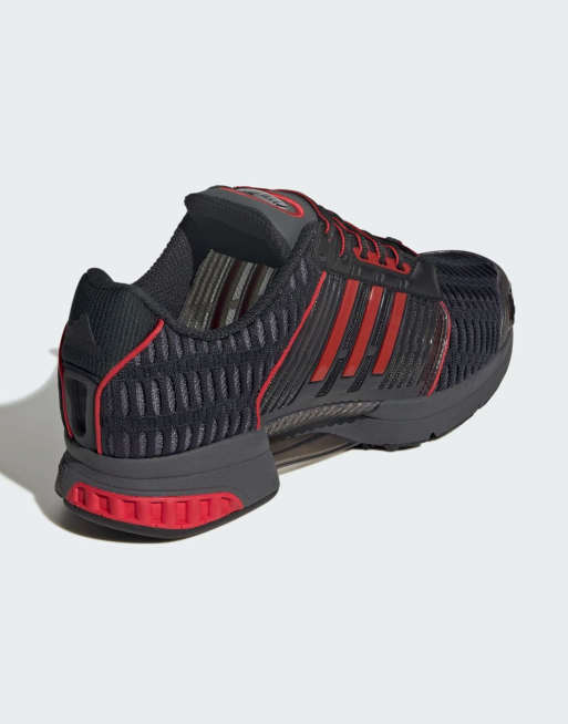 adidas Originals Climacool shoes in black and scarlet ASOS - Main Image