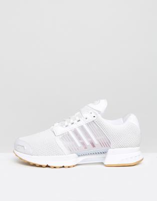 white climacool trainers