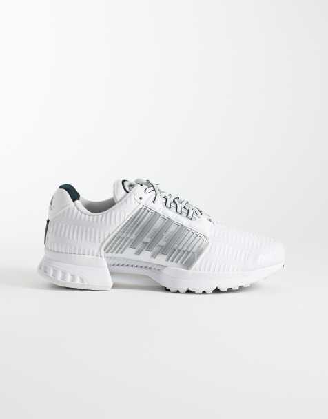 adidas Originals – Climacool – Białe buty sportowe z metalicznymi srebrnymi wstawkami - view 1