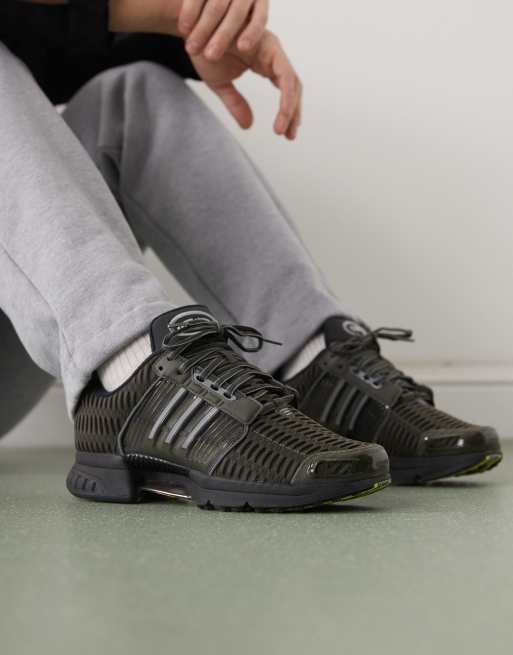 adidas Originals – Climacool – Buty sportowe w kolorze ciemnozielonym i czarnym 