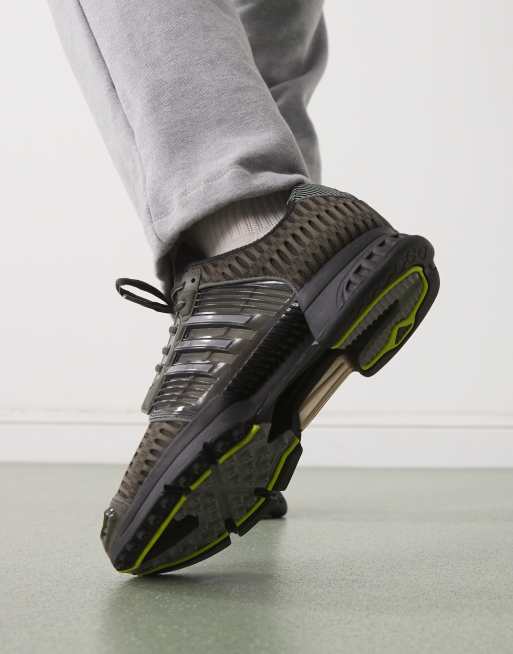 adidas Originals - Climacool - Grønne og sorte sneakers , 4 af 5