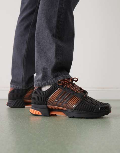 adidas Originals – Climacool – Svarta och orange träningsskor - view 1