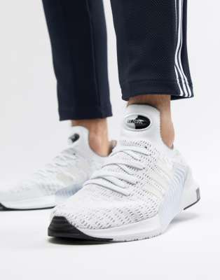 white climacool trainers