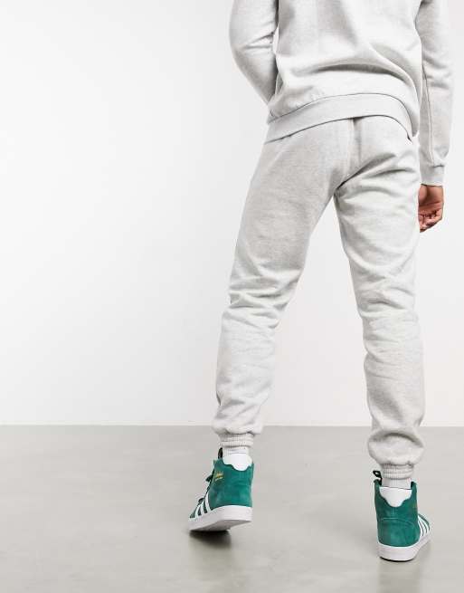 adidas Originals Co-ord joggers With Collegiate Crest in Gray for Men