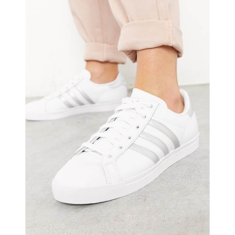 Adidas coast star clearance blanche