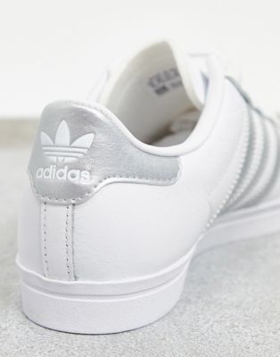 adidas shoes silver stripes