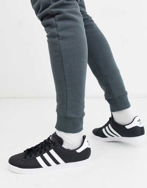 adidas Originals coast star in black |