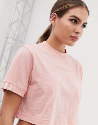 adidas coeeze cropped tee