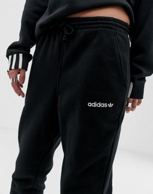adidas originals coeeze sweat pant in black