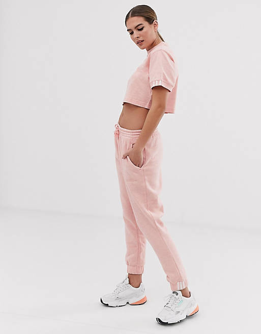 Balehval Paine Gillic Slutning adidas Originals Coeeze Sweat pants in pink | ASOS