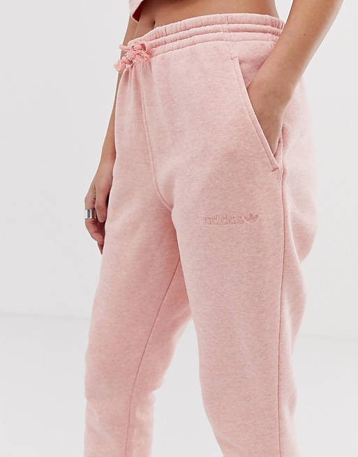 Balehval Paine Gillic Slutning adidas Originals Coeeze Sweat pants in pink | ASOS