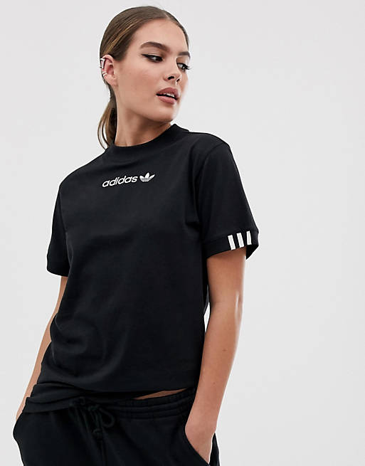 adidas Originals Coeeze t-shirt in black | ASOS
