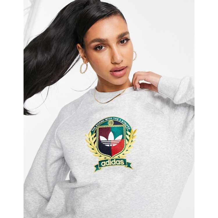 Adidas discount college sweatshirts