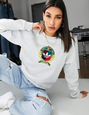 Adidas originals best sale college crest hoodie