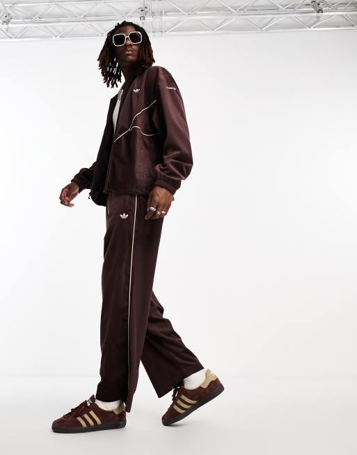 adidas Originals Colorado cord sweatpants in brown