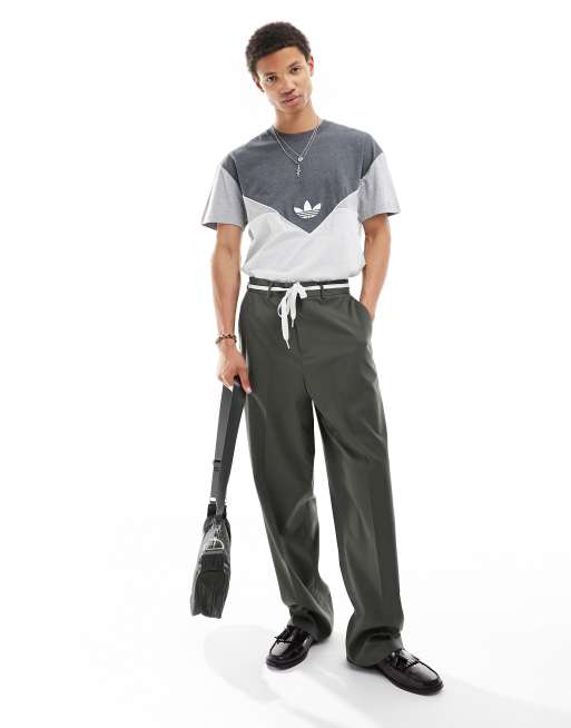 adidas Originals Colorado T Shirt in Grautonen ASOS