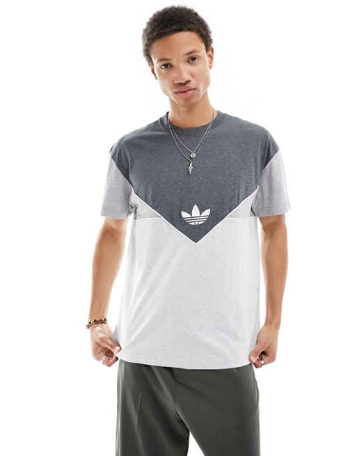 adidas Originals - Colorado - T-shirt in tonalità grigie