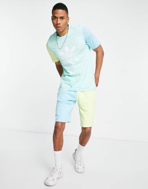 Mint green cheap adidas shorts