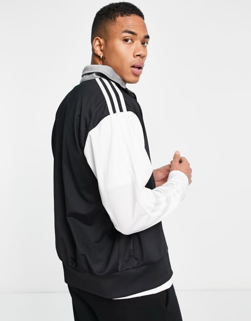 Adidas best sale block jacket