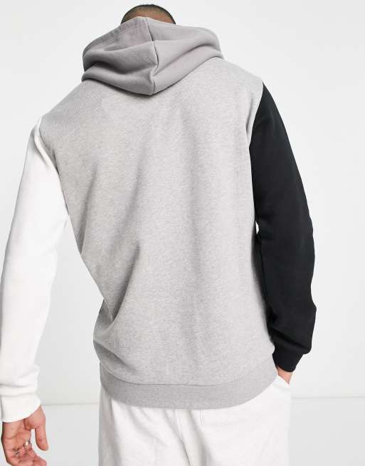 adidas blocked trefoil hoodie
