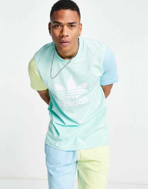 Adidas mint green shirt sale