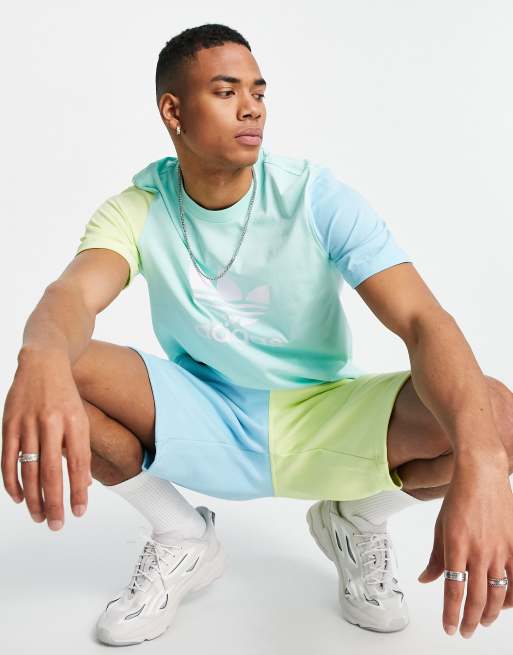 Mint green hot sale adidas shirt