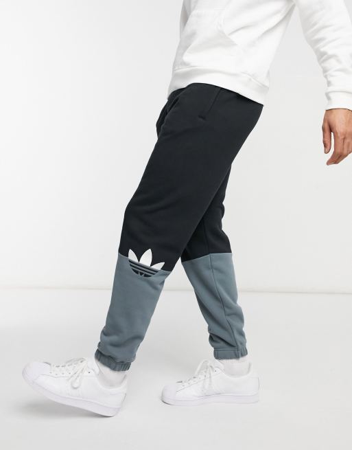 Adidas core trefoil discount joggers