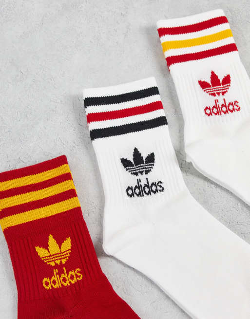 Calzini adidas neri e rossi sale