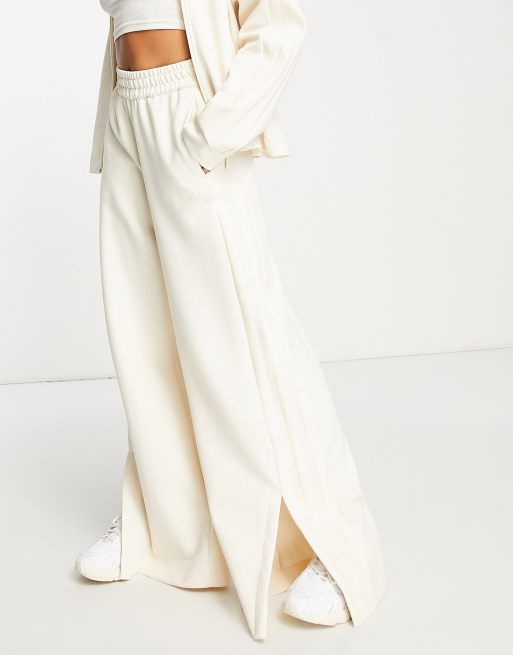 Off white outlet wide leg pants