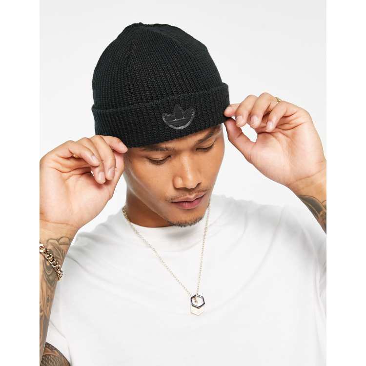 außergewöhnlich adidas Originals Contempo cuff in black beanie ASOS 