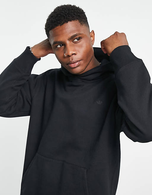 adidas Originals Contempo trefoil hoodie in black | ASOS